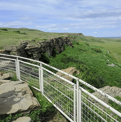 Head-Smashed-In Buffalo Jump UNESCO-designated World Heritage Site that preserves and interprets over 6,000 years of Plains Buffalo culture.